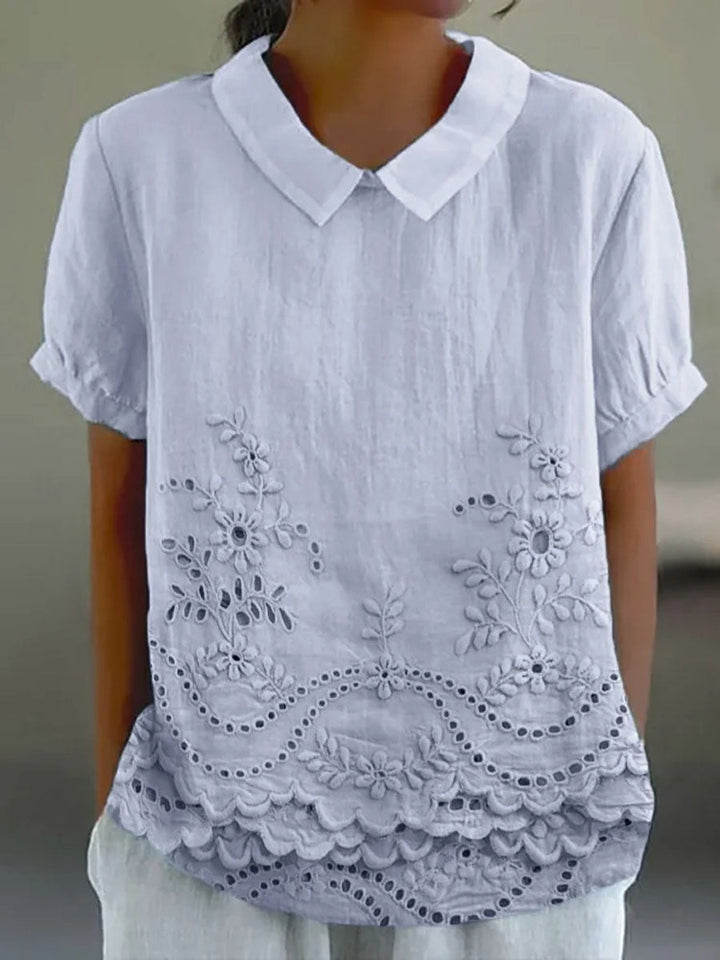 Esly | Floral Embroidered Chemise