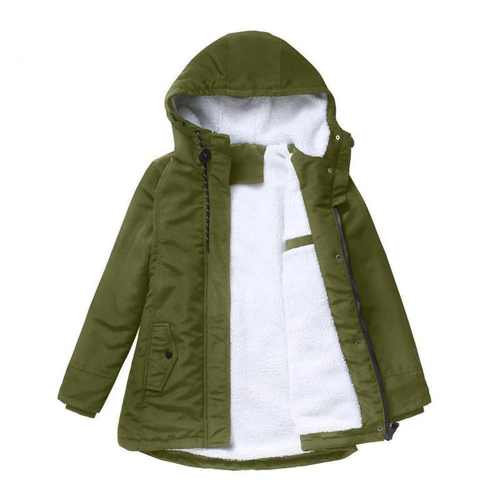 AMINA™ - Manteau d'hiver isolé avec capuche et doublure matelassée pour une chaleur ultime