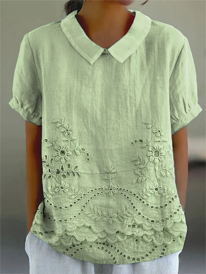 Esly | Floral Embroidered Chemise