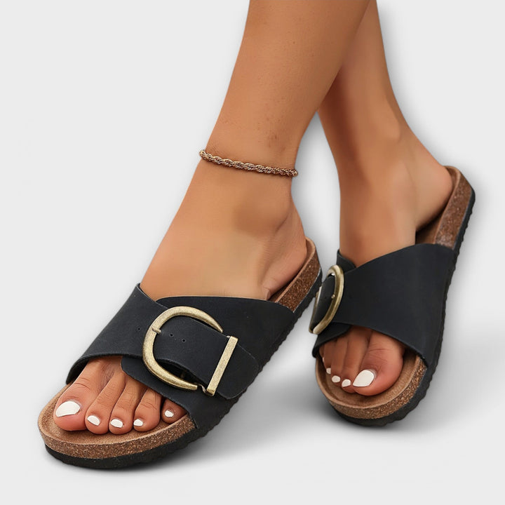 Lynn | Sandales confortables à glissement doux