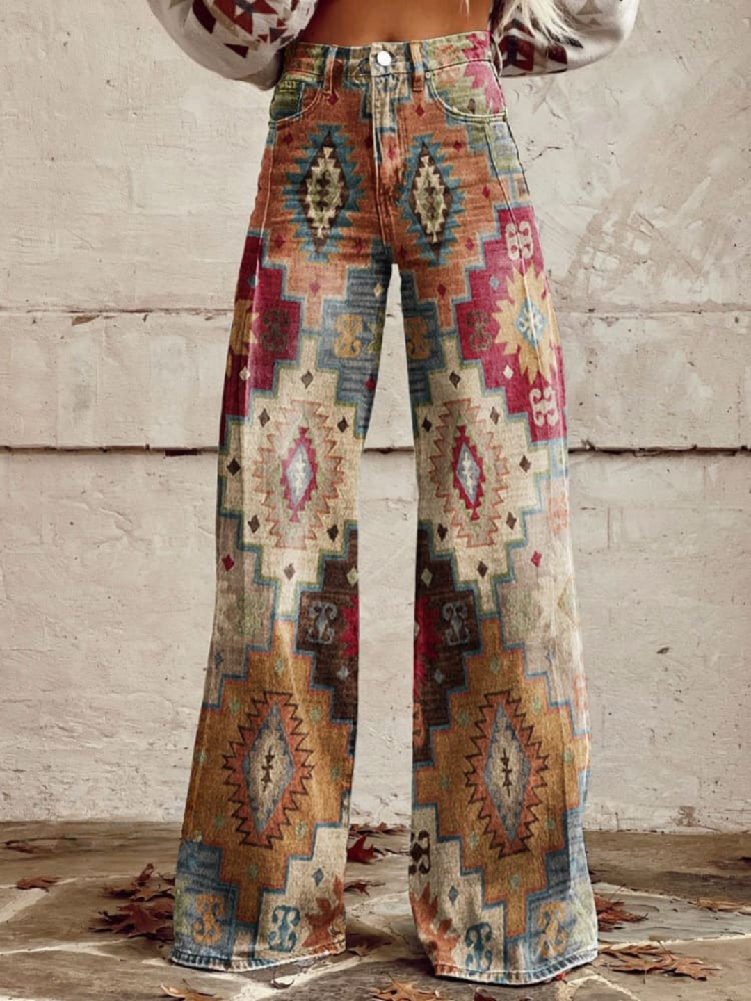 Léa – Pantalons Élégants Rétro