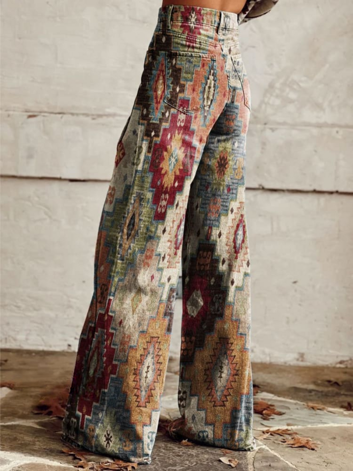 Léa – Pantalons Élégants Rétro