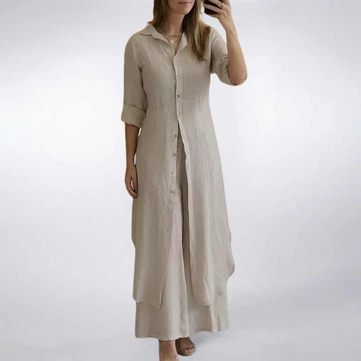 Noelle™ | Élégant Ensemble Deux Pièces