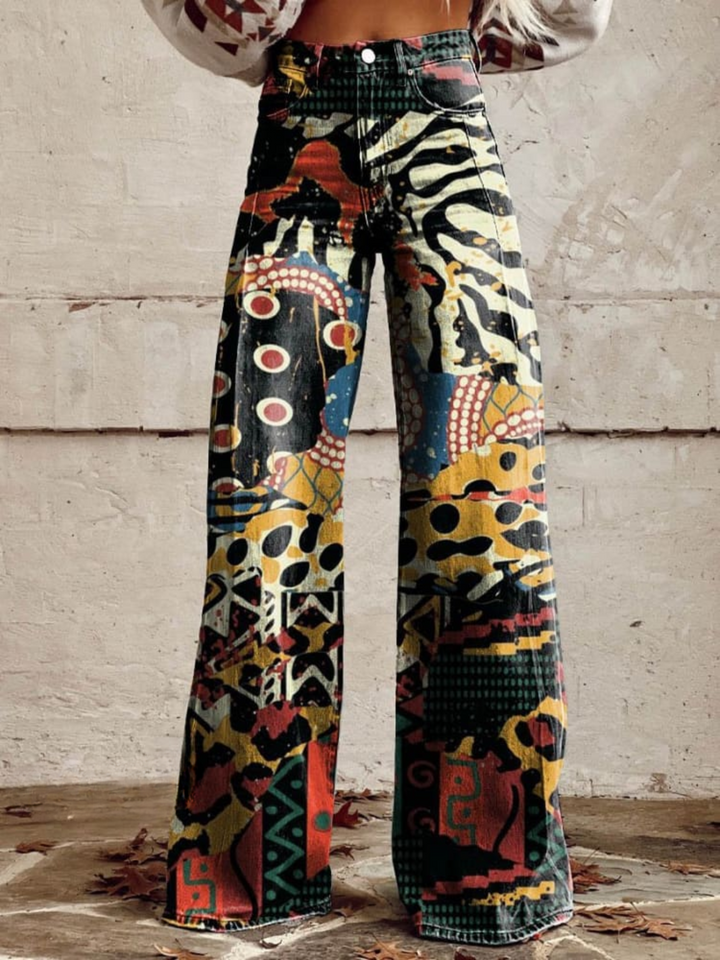Élodie – Pantalons Larges Élégants