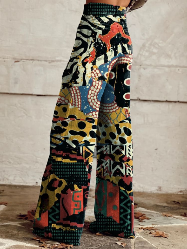 Élodie – Pantalons Larges Élégants
