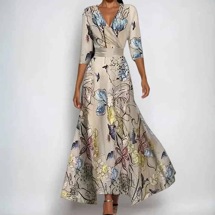 Emily | Élégante Robe à Fleurs