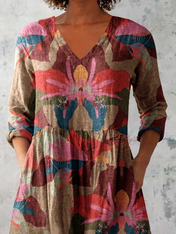 Harmonie | Long V-Neck Shirt
