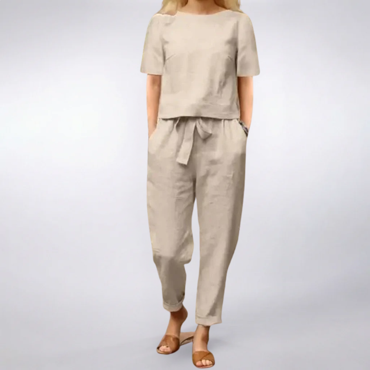 Hailey™ | Ensemble à manches courtes en deux pièces