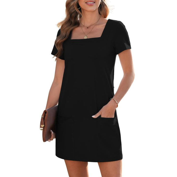LOISA™ – Robe Mini Confort Décontracté