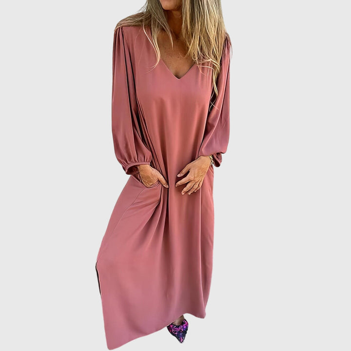 Carol™ - Robe Longue Boho Chic avec Poches