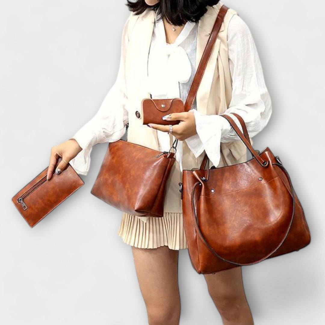 Olivia - Ensemble de 4 sacs vintage