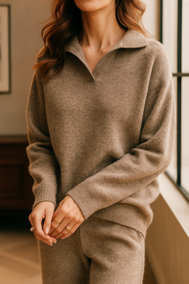 Grace | Ensemble Polo en Tricot
