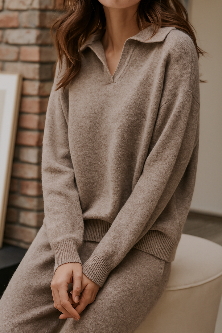 Grace | Ensemble Polo en Tricot