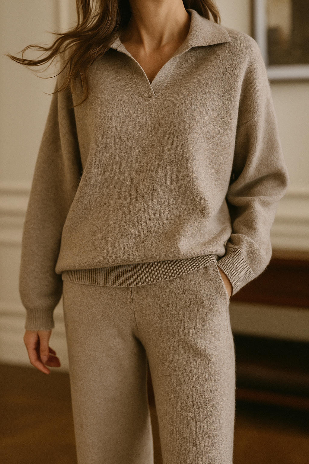 Grace | Ensemble Polo en Tricot