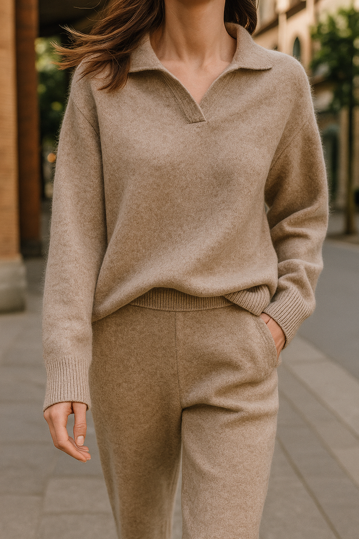 Grace | Ensemble Polo en Tricot