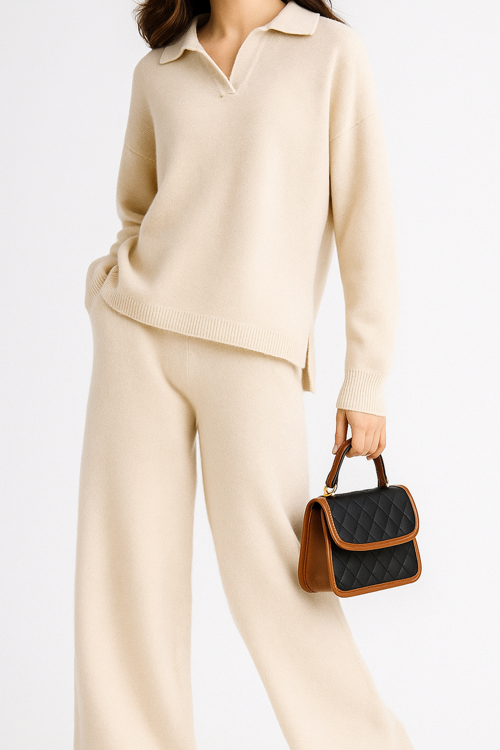Grace | Ensemble Polo en Tricot