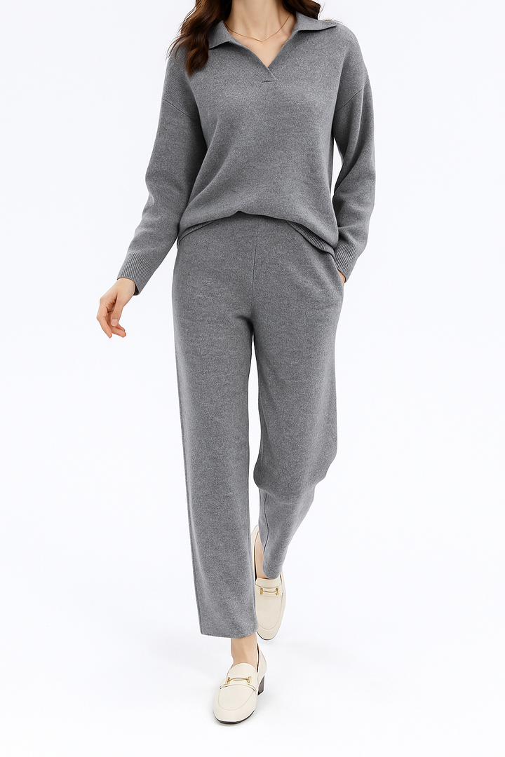 Grace | Ensemble Polo en Tricot