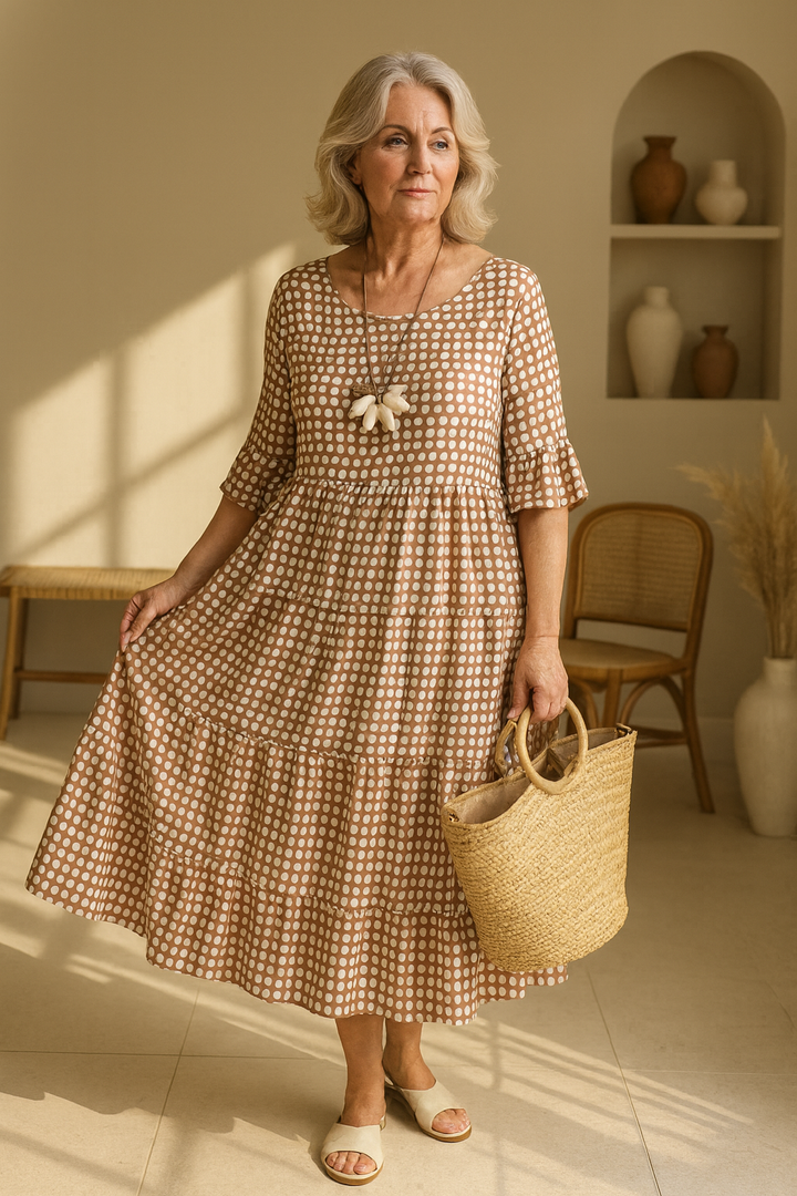 Elsy | Robe Midi Sable