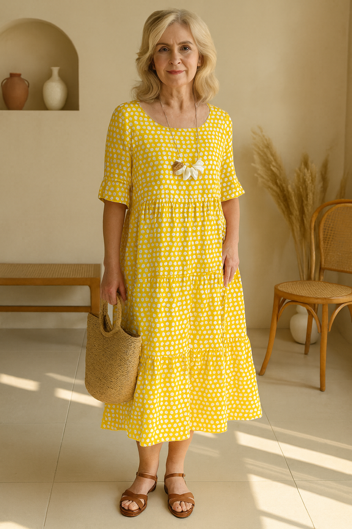 Elsy | Robe Midi Sable