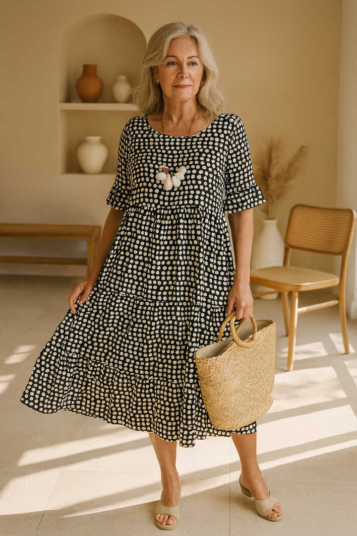 Elsy | Robe Midi Sable