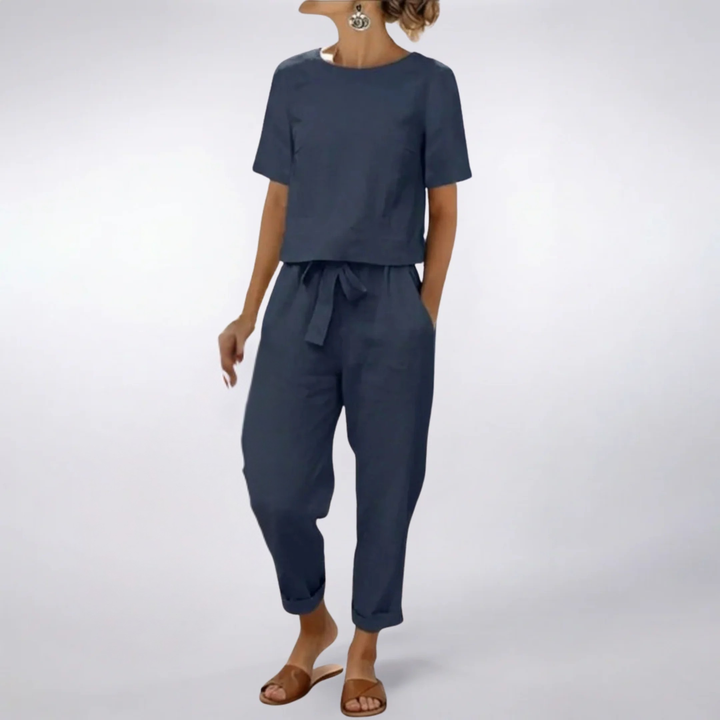 Sabine™ | Élégant Ensemble Deux Pièces