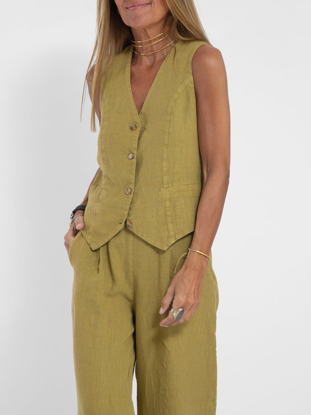 Adrienne™ | Ensemble Veste Ajustée à Deux Pièces