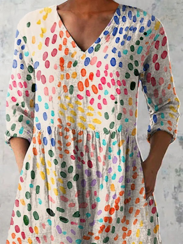 Bernadette | Long V-Neck Chemise