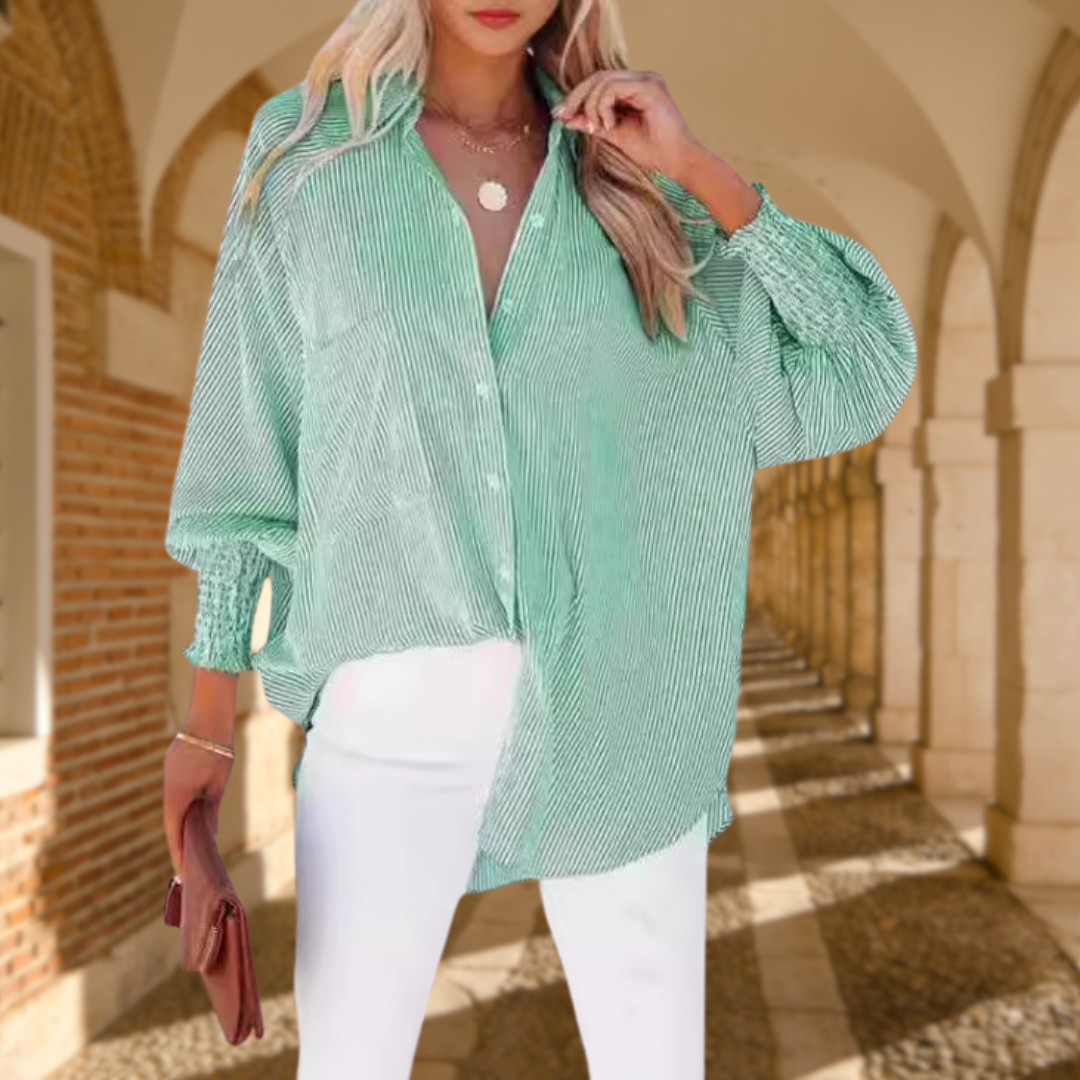 MAUDE™ – Chemise Détendue de Tous les Jours