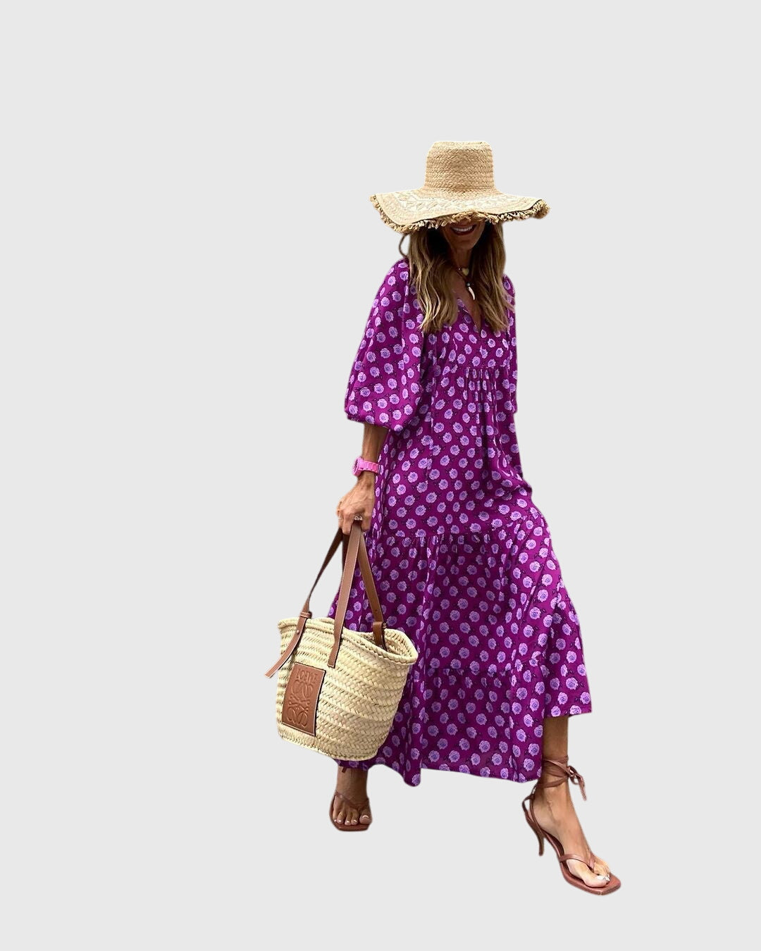 Sarah™ - Bohemian Maxi Robe