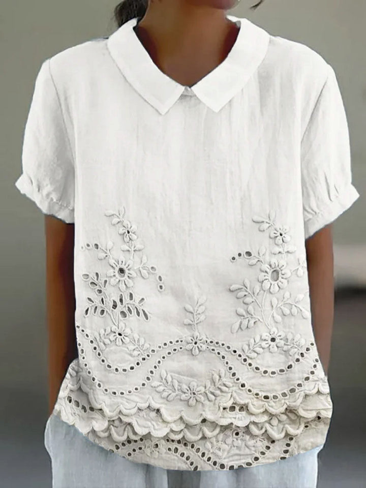 Esly | Floral Embroidered Chemise