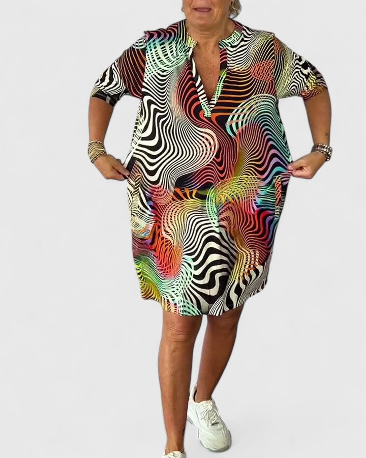 Helinae™ | Sophisticated V-Neck Robe