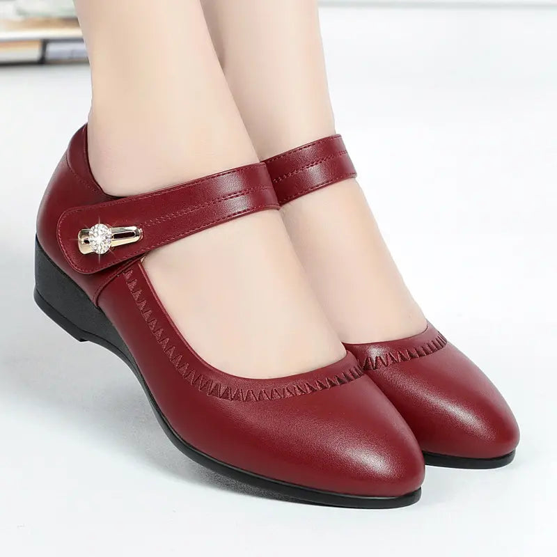 Lydia – Chaussures de confort élégantes à talons moyens