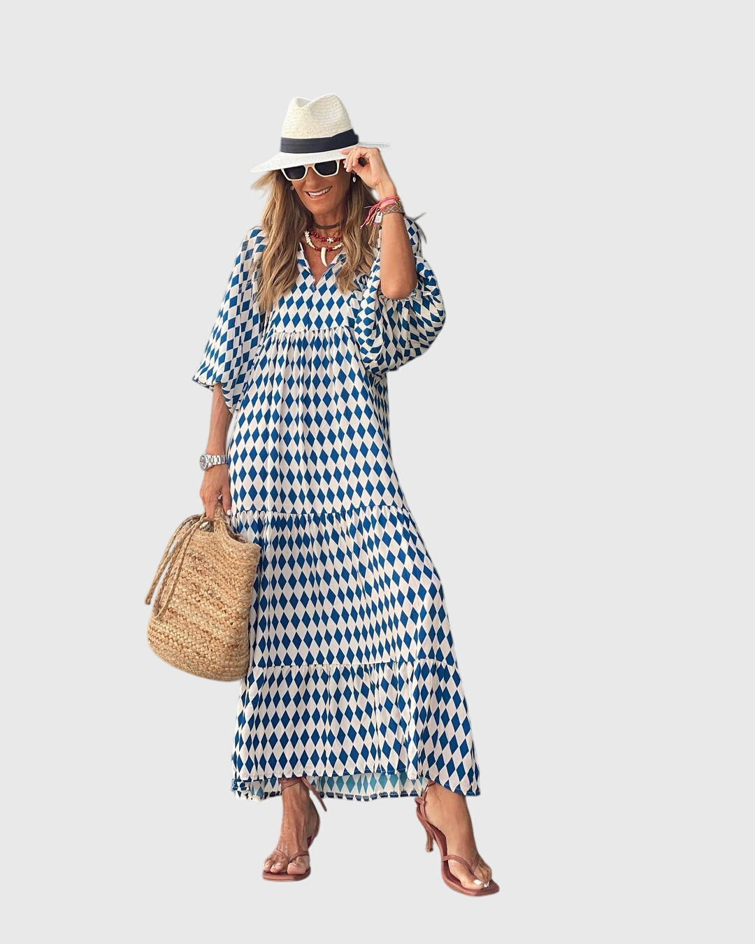 Sarah™ - Bohemian Maxi Robe