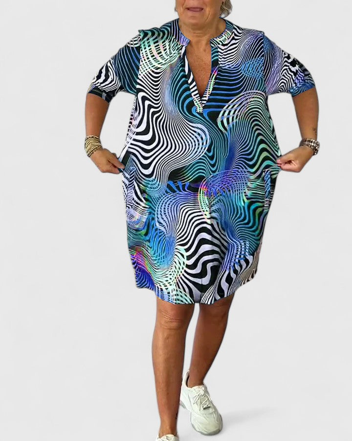 Helinae™ | Sophisticated V-Neck Robe