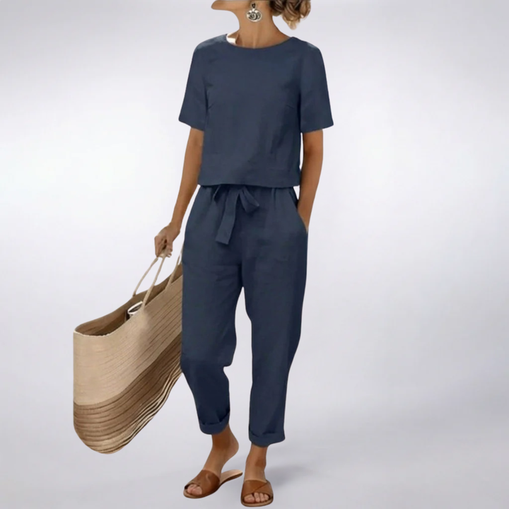 Sabine™ | Élégant Ensemble Deux Pièces