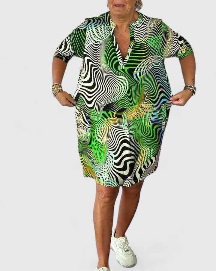 Helinae™ | Sophisticated V-Neck Robe