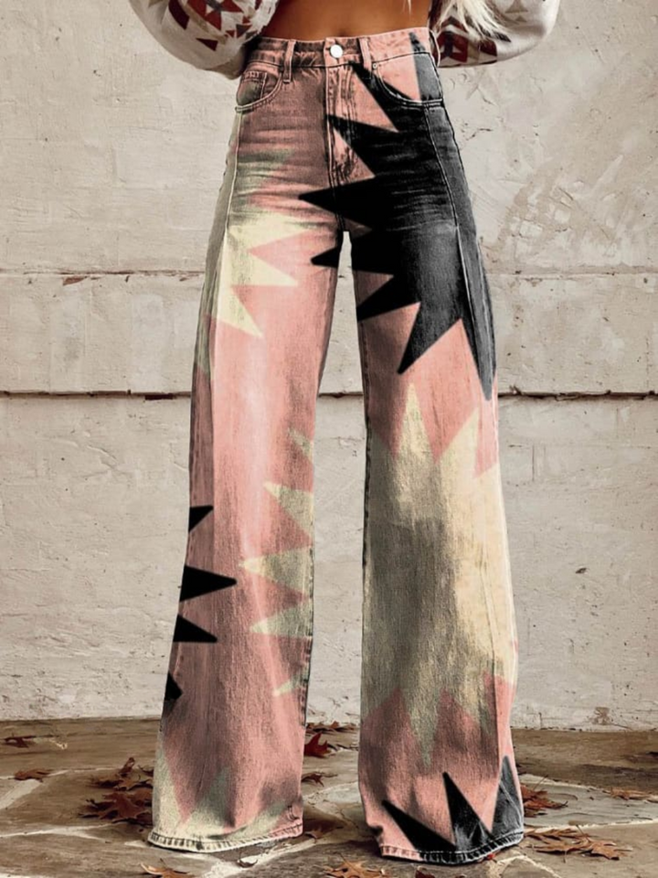 Élodie - Pantalons Élégants au Style Bohème