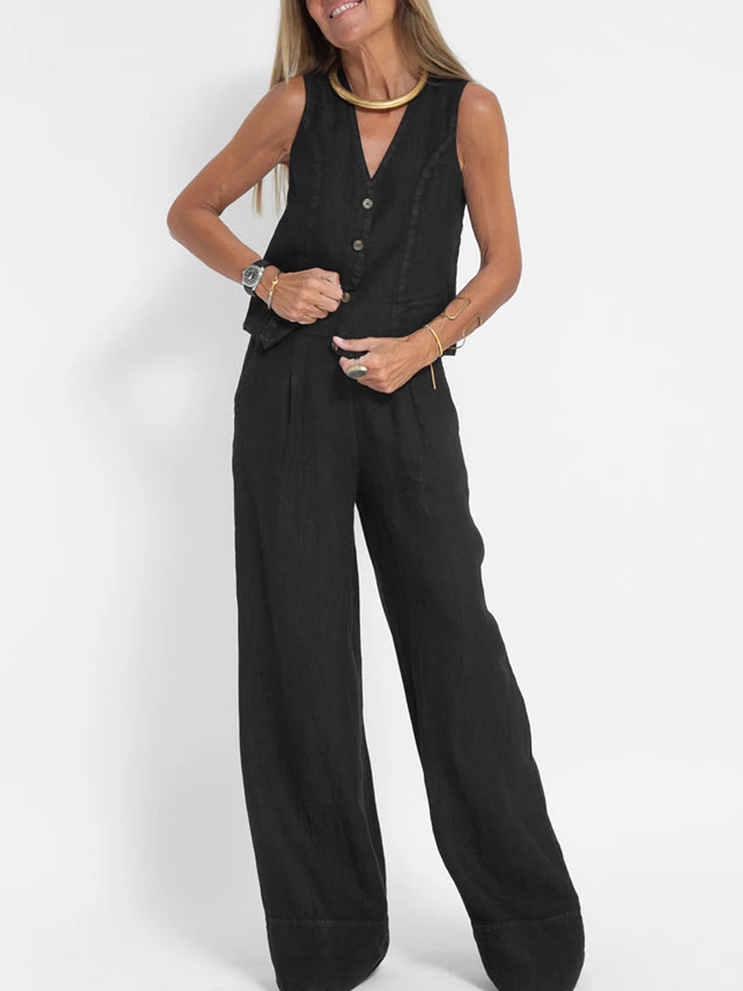 Adrienne™ | Ensemble Veste Ajustée à Deux Pièces