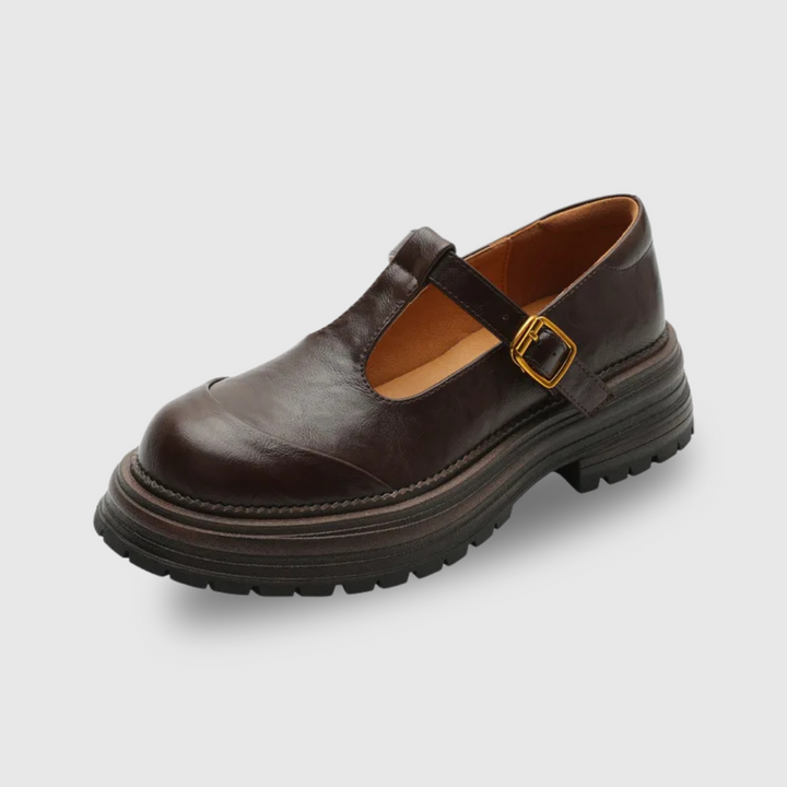 Farisse T-Bar Mary Jane Shoes