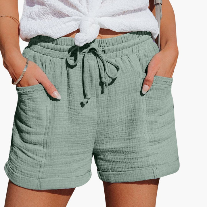 Short Emma en coton – style décontracté-chic