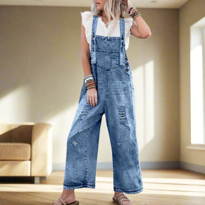 CARMELITA™ – Combinaison Ajustable Lavage Vintage