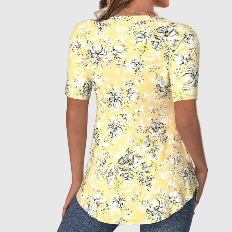 Katalin | Blouse Confortable à Motif Floral