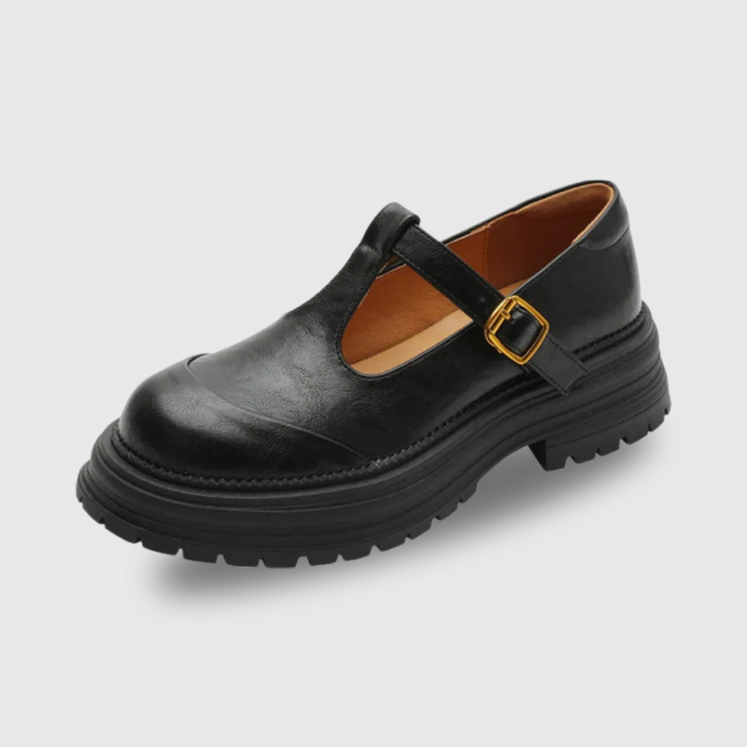 Farisse T-Bar Mary Jane Shoes