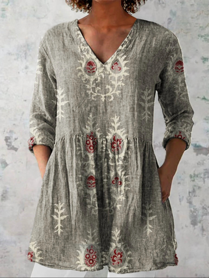 Maeve | Chemise Longue à Col en V