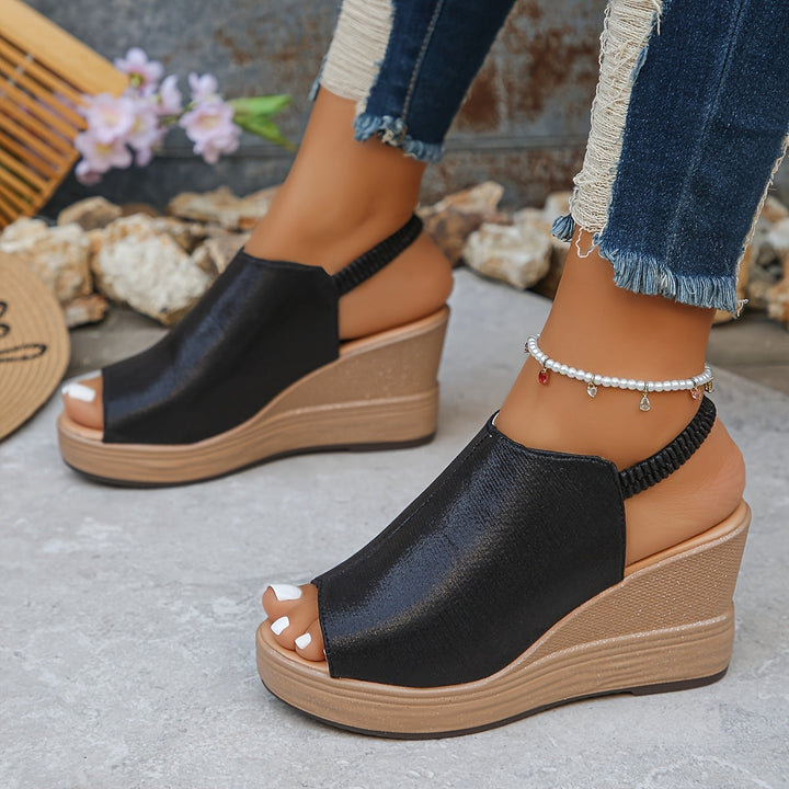 Elsa | Sandales Orthopédiques à Talon Wedge