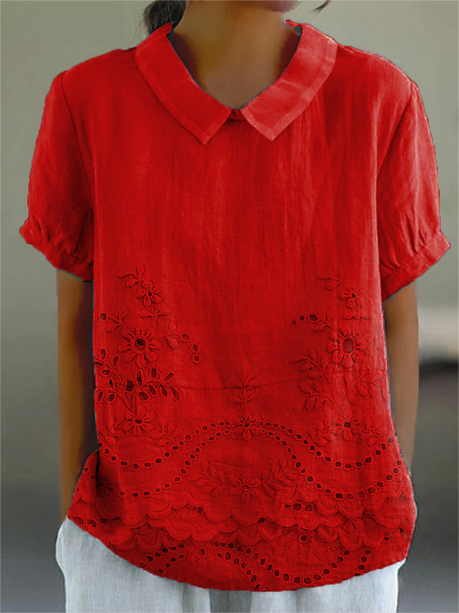 Esly | Floral Embroidered Chemise