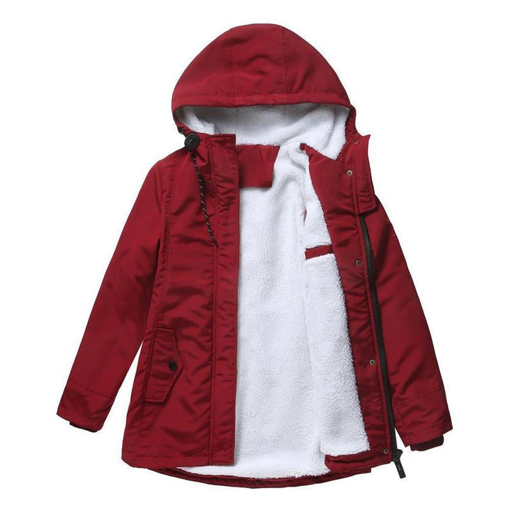 AMINA™ - Manteau d'hiver isolé avec capuche et doublure matelassée pour une chaleur ultime