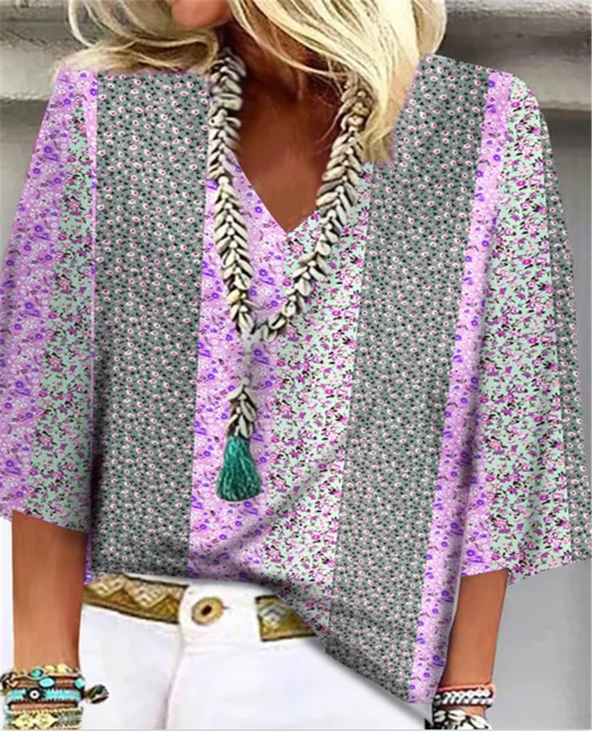 Anika | Floral Breeze Blousee