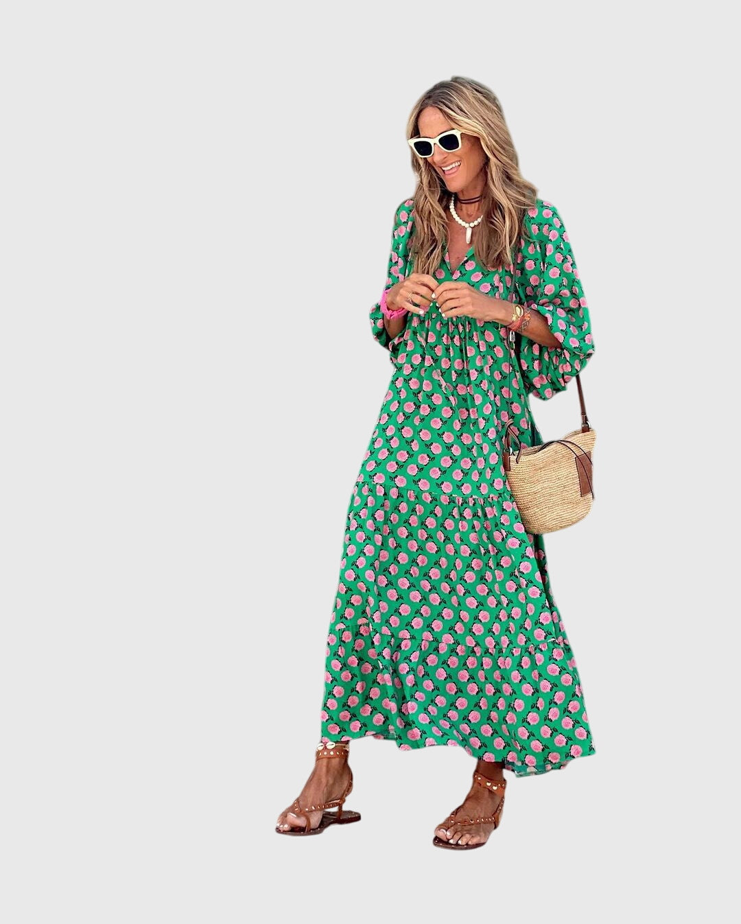 Sarah™ - Bohemian Maxi Robe