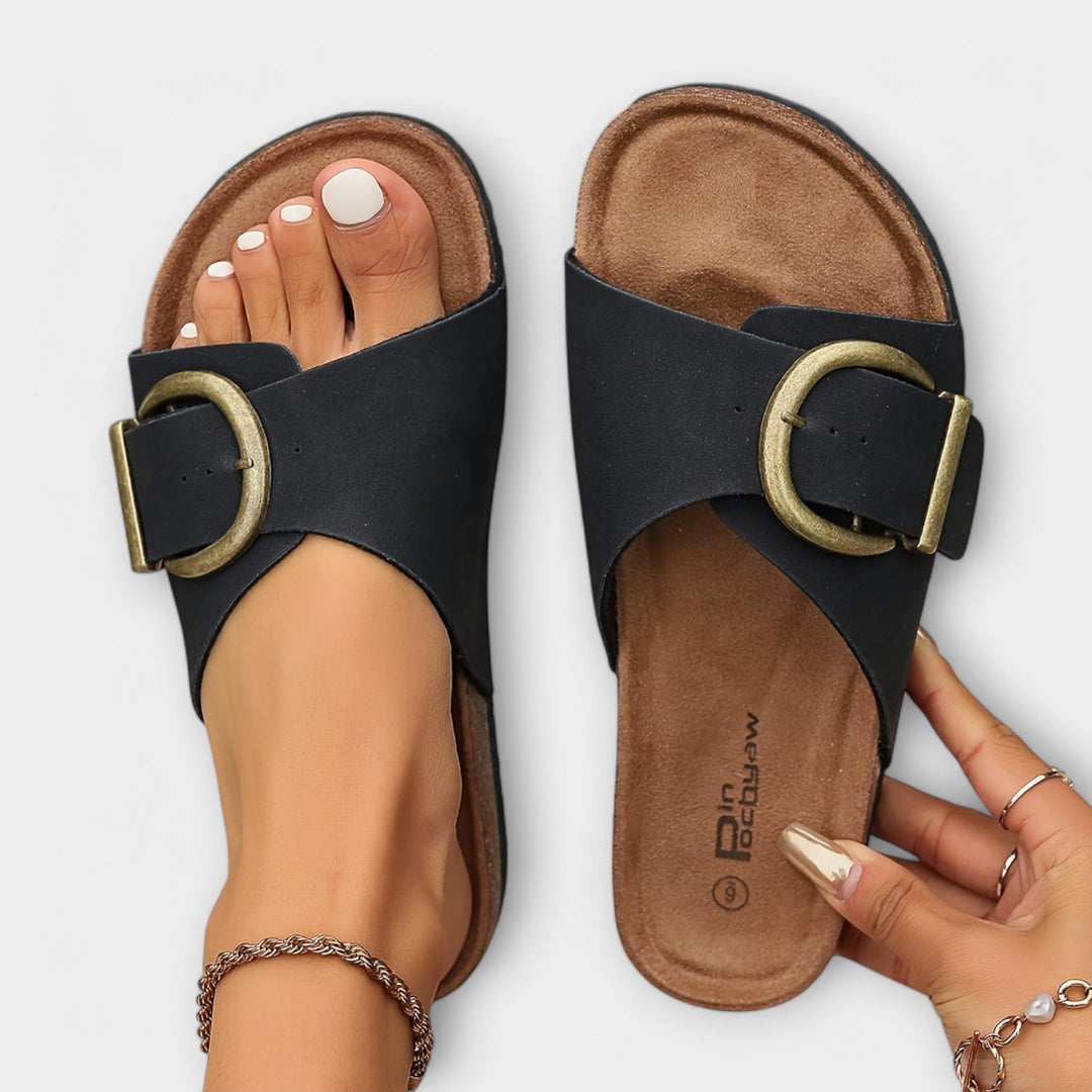 Lynn | Sandales confortables à glissement doux